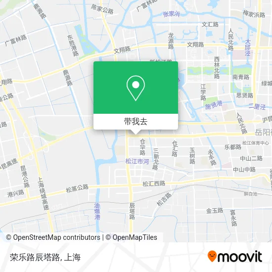 荣乐路辰塔路地图