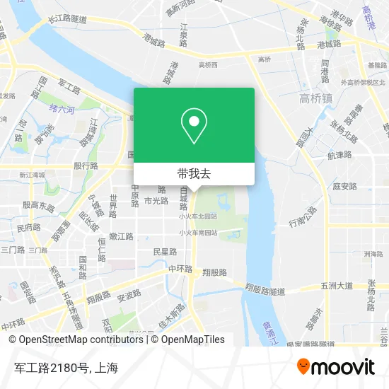 军工路2180号地图