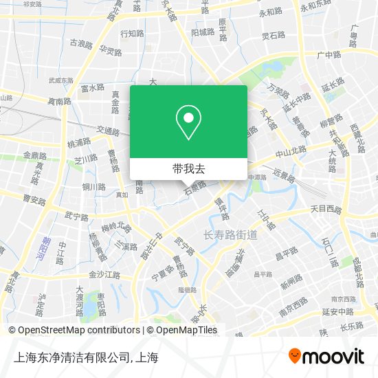 上海东净清洁有限公司地图