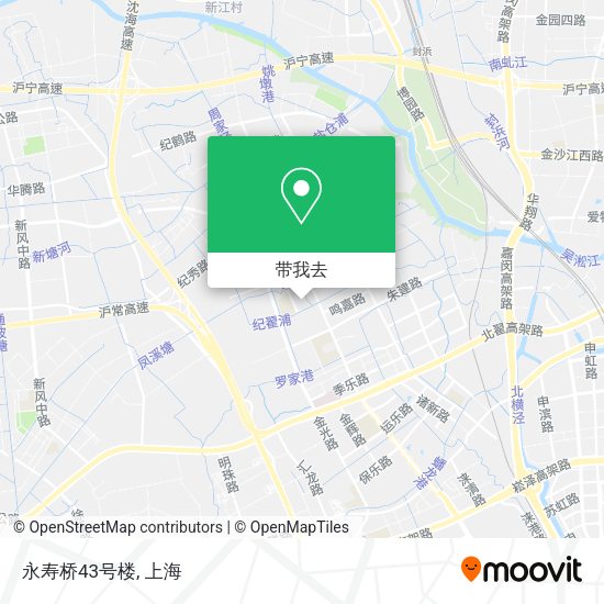 永寿桥43号楼地图