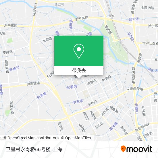 卫星村永寿桥66号楼地图