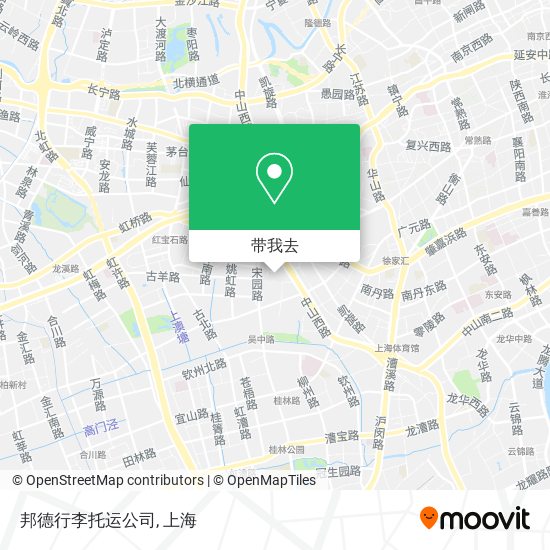 邦德行李托运公司地图