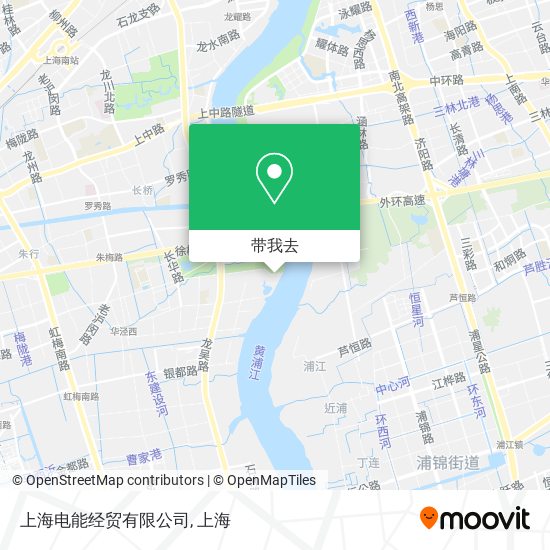 上海电能经贸有限公司地图