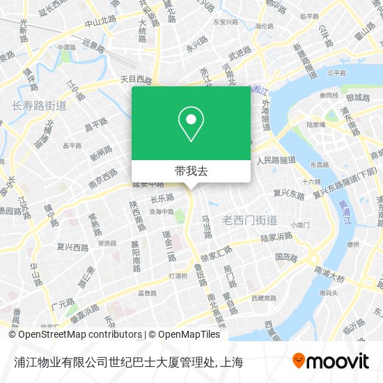 浦江物业有限公司世纪巴士大厦管理处地图