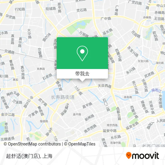 超舒适(澳门店)地图