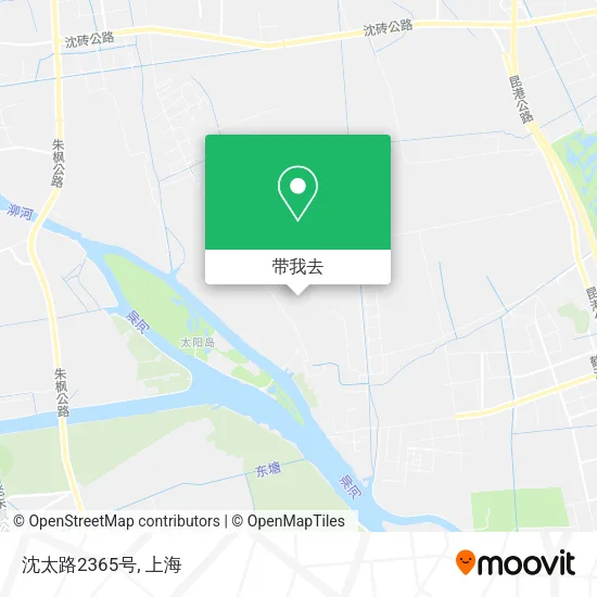 沈太路2365号地图
