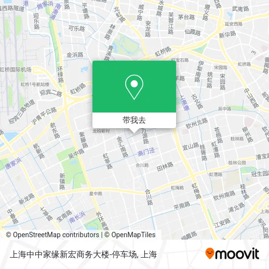 上海中中家缘新宏商务大楼-停车场地图