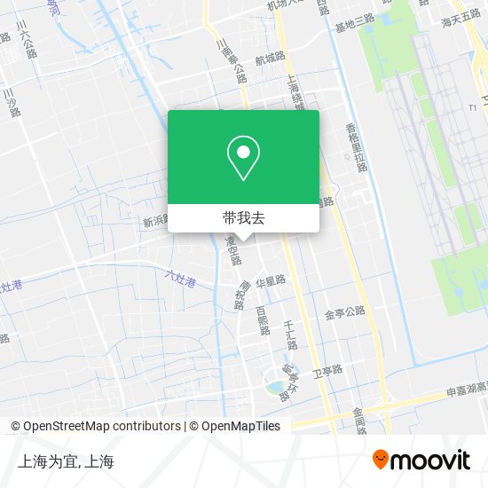 上海为宜地图