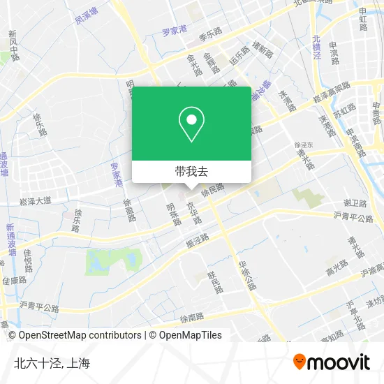 北六十泾地图