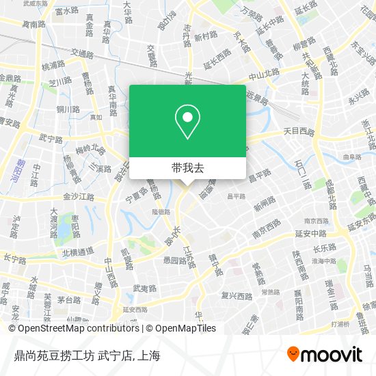 鼎尚苑豆捞工坊 武宁店地图