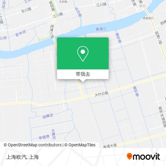 上海欧汽地图