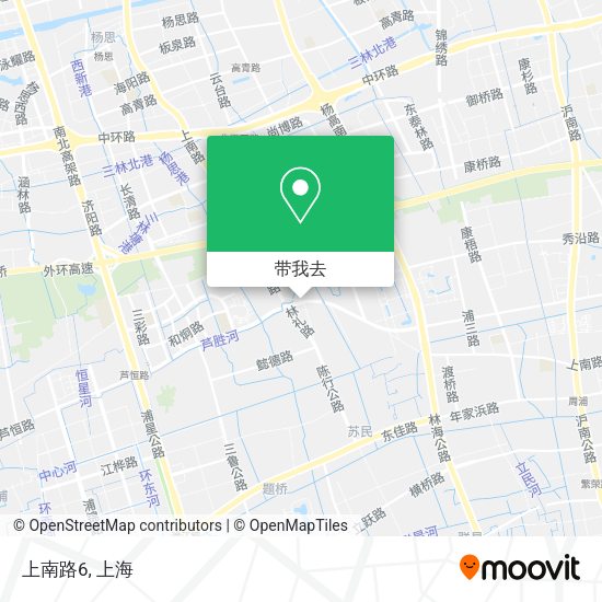 上南路6地图
