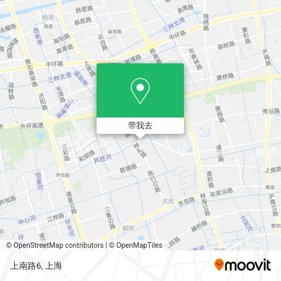 上南路6地图