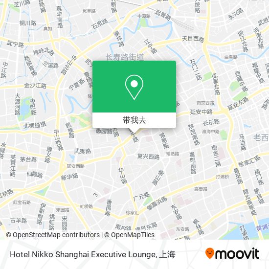 Hotel Nikko Shanghai Executive Lounge地图