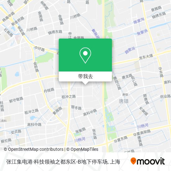 张江集电港·科技领袖之都东区-B地下停车场地图