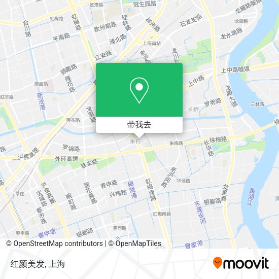 红颜美发地图