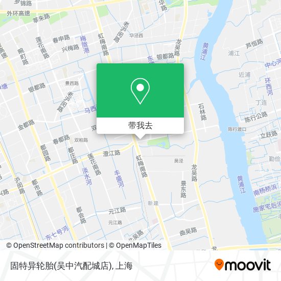固特异轮胎(吴中汽配城店)地图