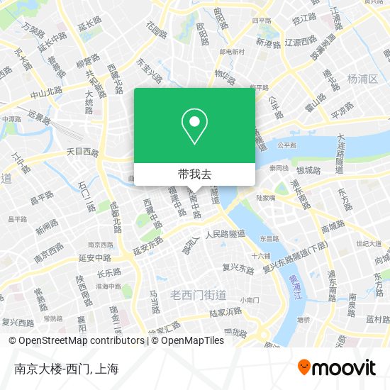 南京大楼-西门地图