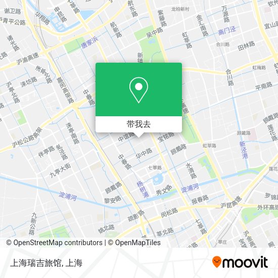 上海瑞吉旅馆地图