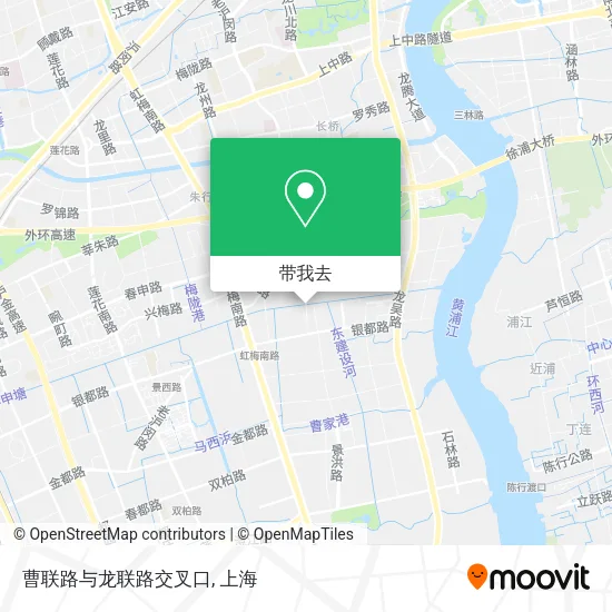 曹联路与龙联路交叉口地图