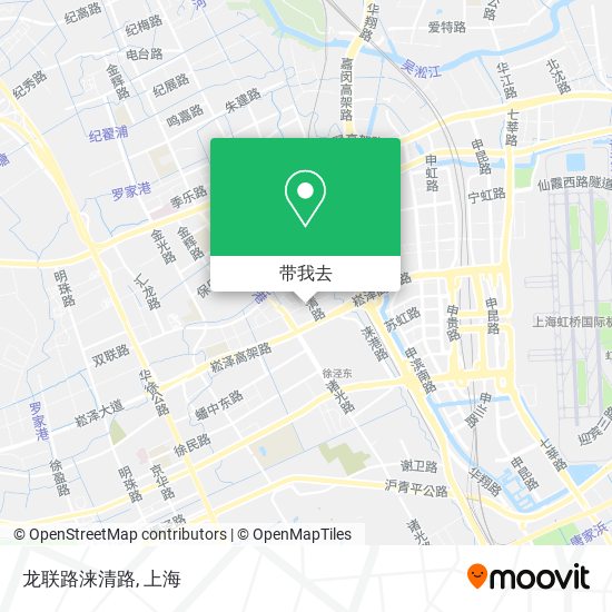 龙联路涞清路地图