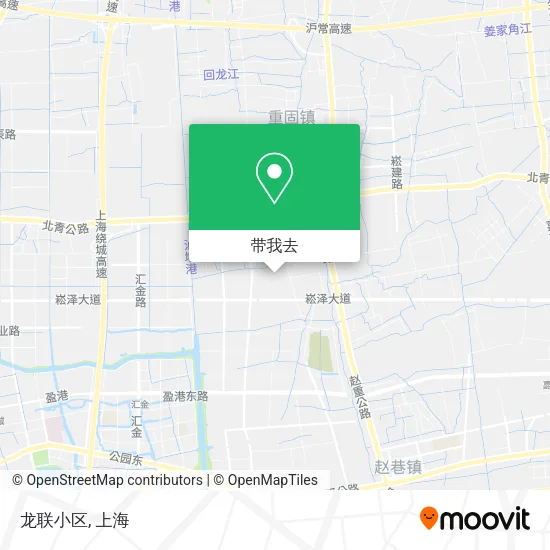 龙联小区地图