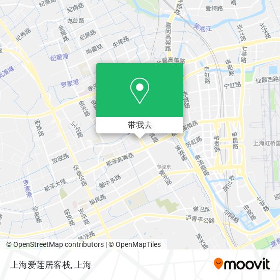 上海爱莲居客栈地图