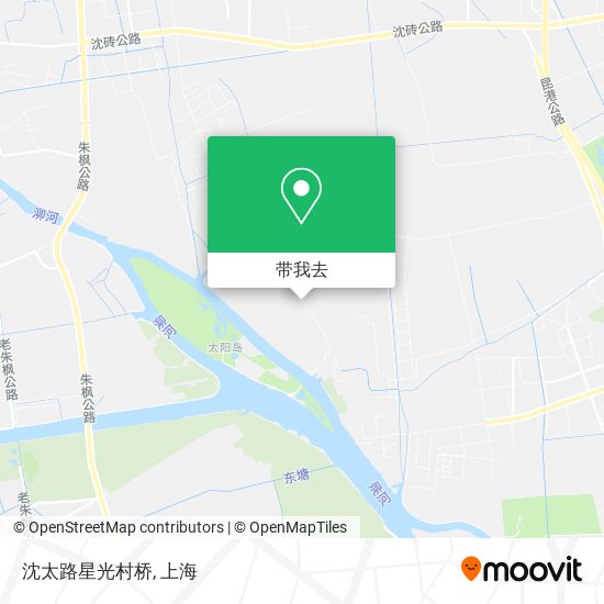 沈太路星光村桥地图