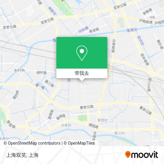 上海双笑地图