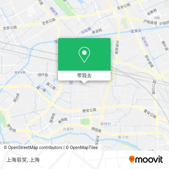 上海双笑地图