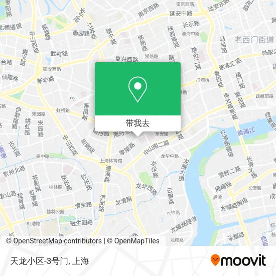 天龙小区-3号门地图