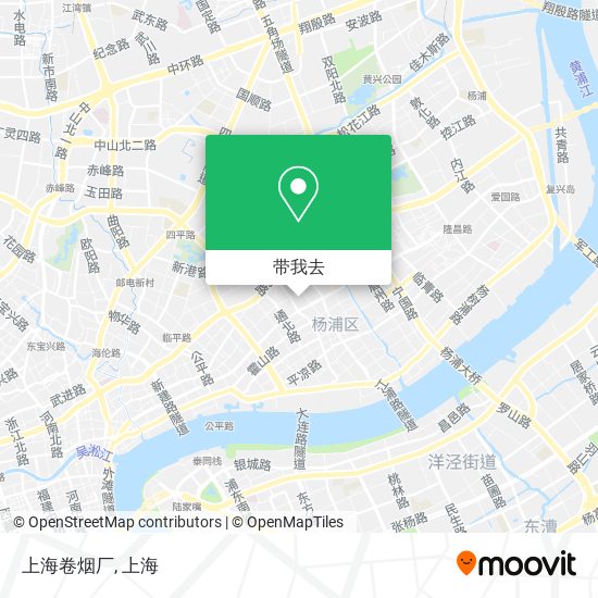 上海卷烟厂地图