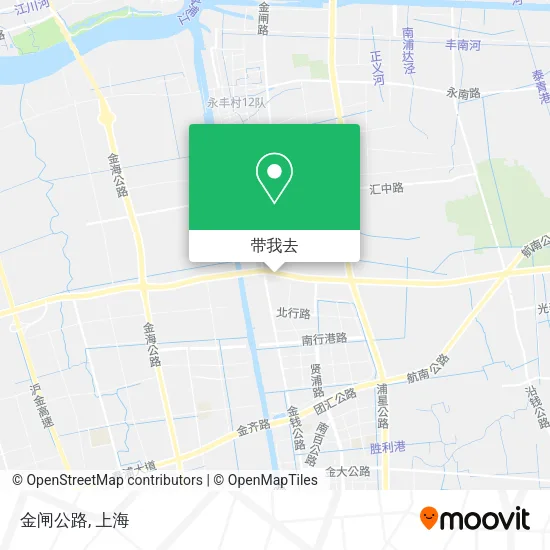 金闸公路地图