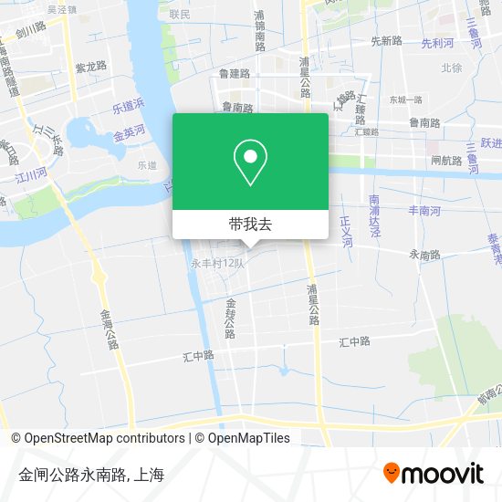 金闸公路永南路地图