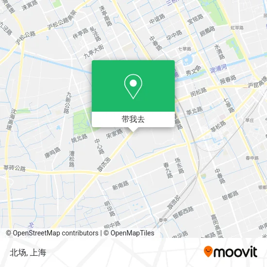 北场地图