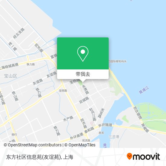 东方社区信息苑(友谊苑)地图