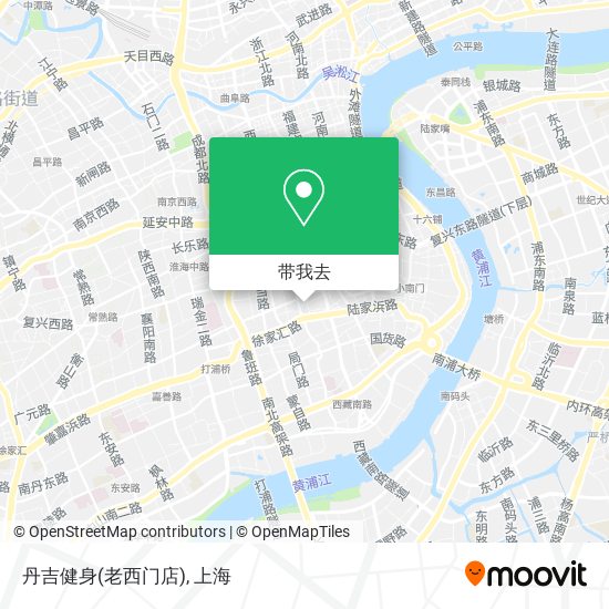 丹吉健身(老西门店)地图