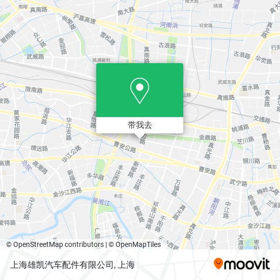 上海雄凯汽车配件有限公司地图