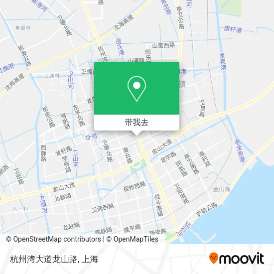 杭州湾大道龙山路地图