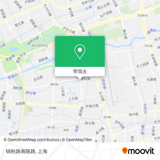 锦秋路南陈路地图