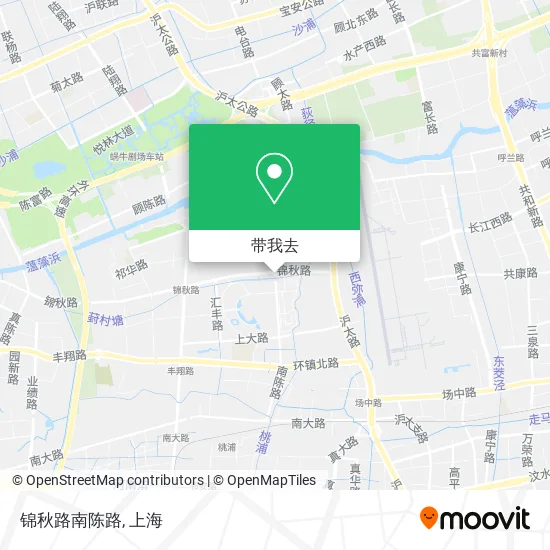 锦秋路南陈路地图