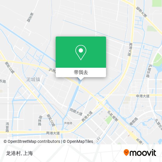龙港村地图