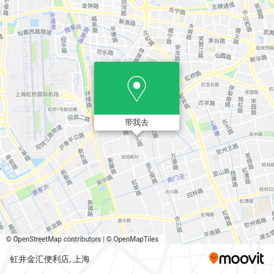 虹井金汇便利店地图