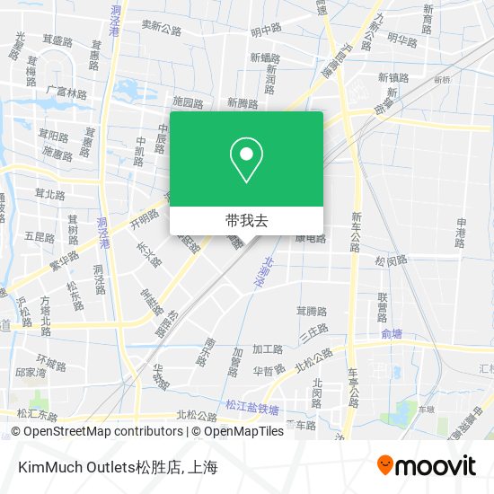 KimMuch Outlets松胜店地图