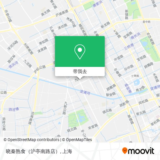 晓秦熟食（沪亭南路店）地图