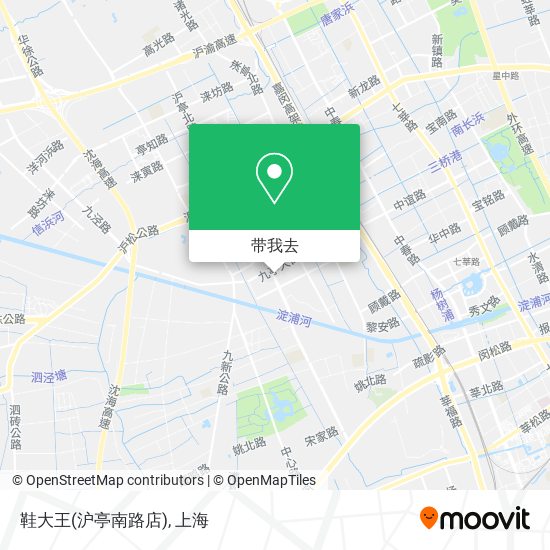 鞋大王(沪亭南路店)地图