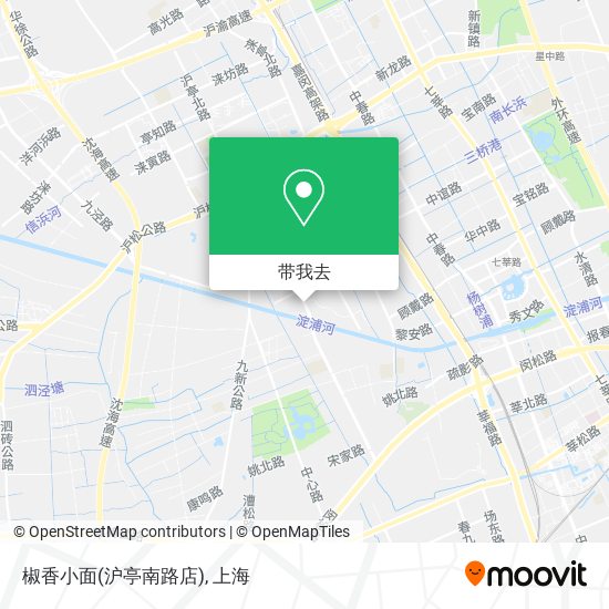 椒香小面(沪亭南路店)地图