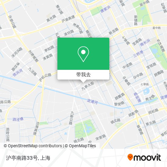 沪亭南路33号地图
