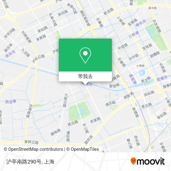 沪亭南路290号地图