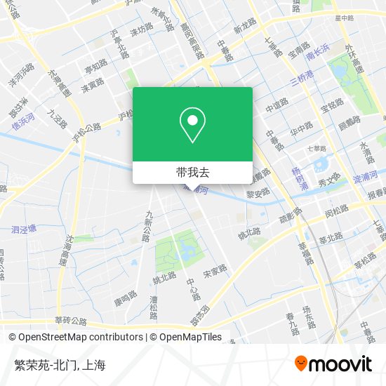 繁荣苑-北门地图